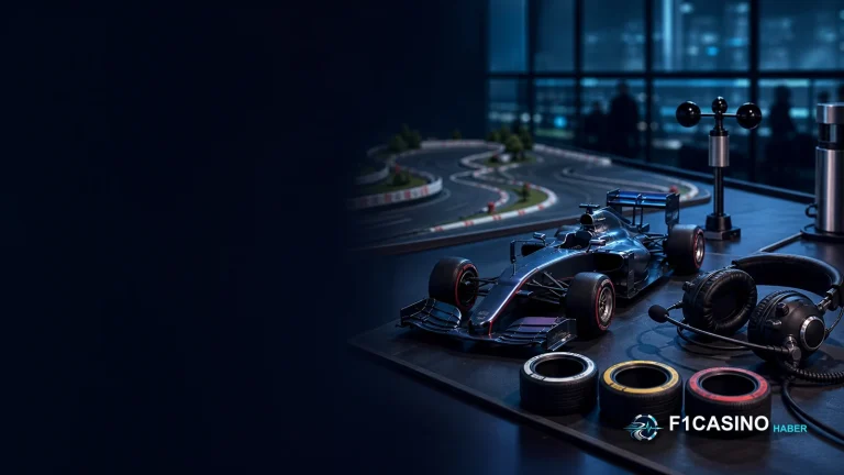 f1casino Formula yarış bahisleri için pist modeli ve yarış strateji masası