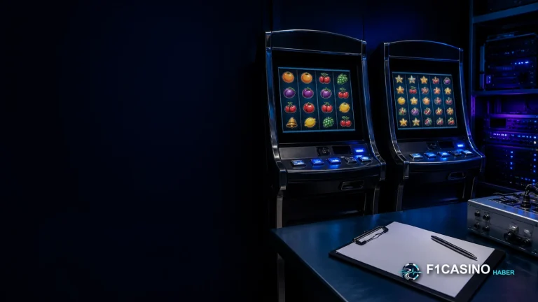 f1casino slot RTP ve volatilite farkını karşılaştıran iki test kabini